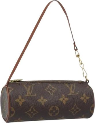 Louis Vuitton Pre-owned Mini Bags, female, Brown, Size: ONE SIZE Pre-owned Monogram Pouch