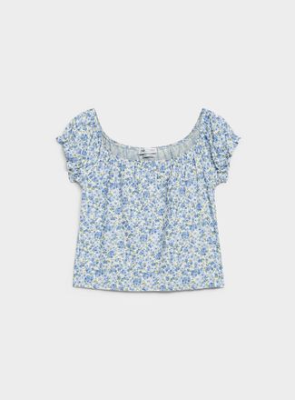 Twik Womens Mini-flowers flowy blouse