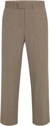 Paolo Pecora Hombre, Pantalones, Beige, Talla: M