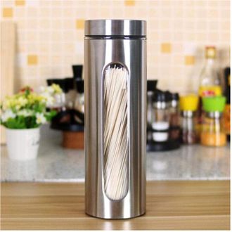 Trade Shop Trade Shop - Contenitori Per Alimenti In Acciaio Per T&egrave; Spezie Caff&egrave; Biscotti Zucchero 30.5cm