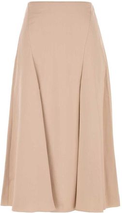 Fendi Silk Long Skirt