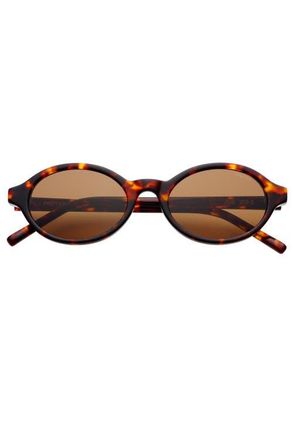 Freyrs Eyewear Zoe Oval Sunglasses in Tortoise /Brown at Nordstrom