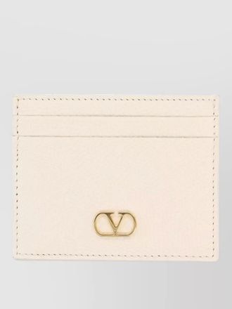 Valentino Garavani textured leather purse and matching cardholder