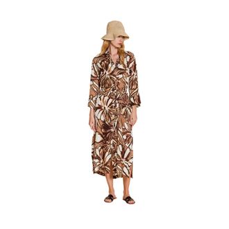 Mason's Colette Dress New - Dames - Casual kleedjes - Beige - M - Rayon - Kleedjes