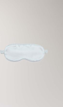 Mango Mascherina 100% seta argento - Donna - Taglia unica - MANGO