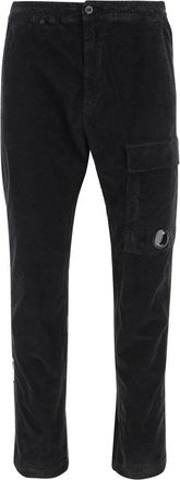 C.P. Company Stretch Cotton Velveteen Pants With Belt Loops