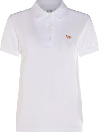 Maison Kitsuné Baby Fox Cotton Polo Shirt