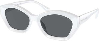 Michael Kors MK2209U BEL AIR 310087 Womens Sunglasses White Size 54