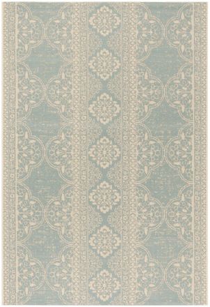 Safavieh Alfombra azul/beige 155 x 229 cm