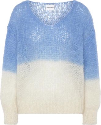 Americandreams Milana Knit - Dames - V-hals truien - Veelkleurig - L - Wol - Truien & Vesten