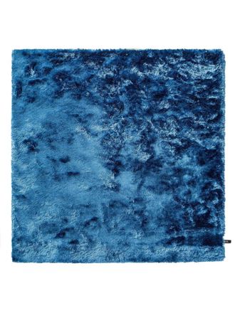 benuta Alfombra pelo largo azul 150x150