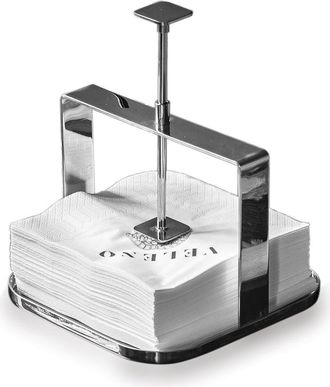 Mepra Stile By Pininfarina Napkin Holder in Silver at Nordstrom
