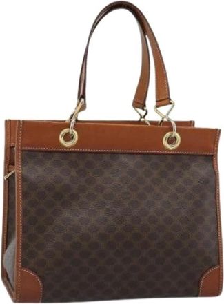 Celine Pre-owned Plastic celine-bags - Dames - Vintage Handtas - Bruin - ONE Size - Vintage