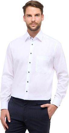 Eterna Overhemd wit Eterna Comfort Fit klassiek katoen