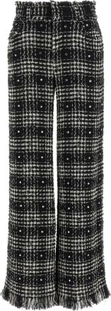 Giuseppe Di Morabito Bicolor Cotton Casual Womens Pants