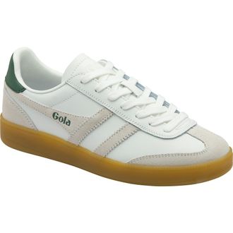 Gola Viper Sneaker in White/White/Evergreen/Gum at Nordstrom, Size 9
