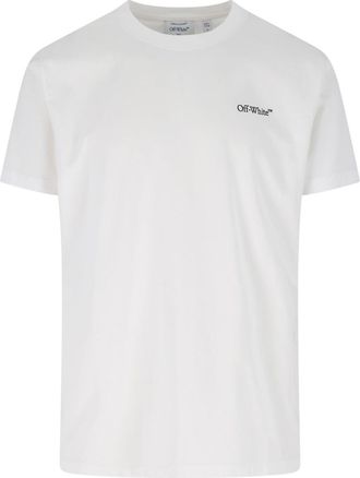Off-white White Metal Arrow Cotton T-shirt