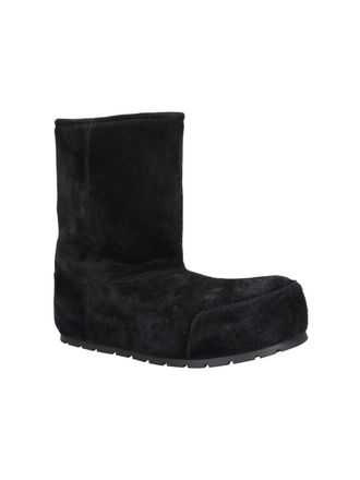 Balenciaga Mens Boots Black Leather