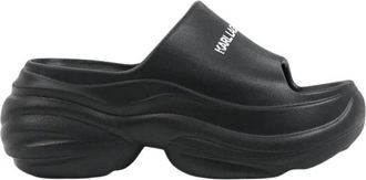 Karl Lagerfeld Kontour Slide - Dames - Sandalen - Zwart - 40 EU - Schoenen