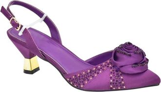 Generic Women Nigerian Italian Shoes Bags Set Handmade Flowers High Heels Wedding Party