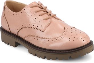 Journee Collection Women & apos;s Claudiya Medium and Wide Width Oxford