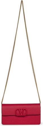 Valentino Garavani Tassen, Dames, Rood, ONE Size, Leer, Valentino Garavani Bags