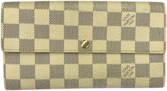 Louis Vuitton Pre-owned Fabric Wallet - unisex - Vintage Accessoires - Beige - ONE Size - Vintage