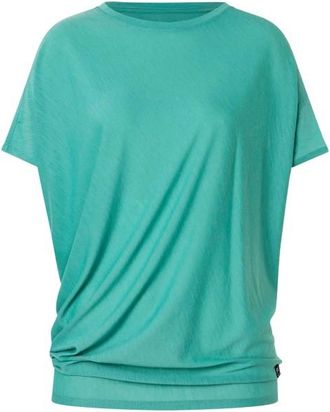 super.natural Yoga Loose Tee T-Shirt f&uuml;r Damen | t&uuml;rkis
