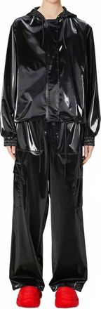 Rains String Waterproof Jacket In Night