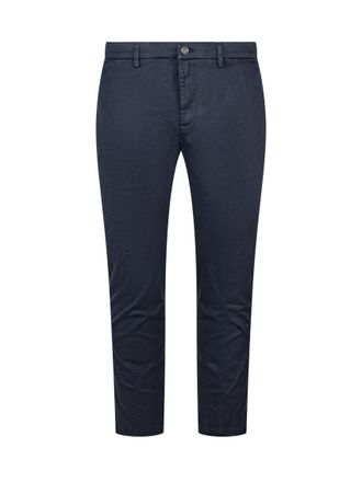 Department Five Navy Blue Slim Chino Trousers