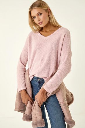 Roman Soft Touch Textured Stretch Top