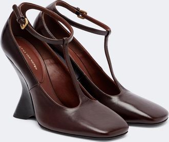 Dries Van Noten Leather wedges