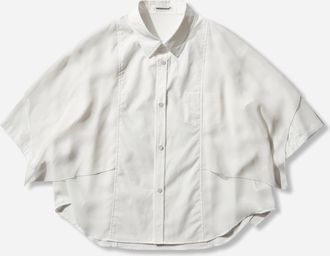 Undercover Women s Layered Georgette Shirt White