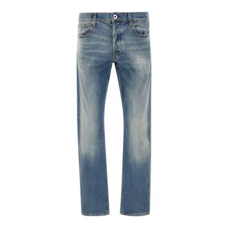 G-Star 3301 Jeans - Heren - Regular Fit Jeans - Blauw - W34 L32 - Katoen - Jeans