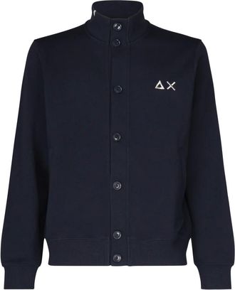 Sun 68 Heren, Truien, Blauw, Maat: M Poliester