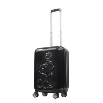 Ful Peanuts Snoopy & Woodstock Embossed Molded Hardside 22 Caryon Suitecase spinner in Black at Nordstrom