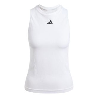 adidas (WMNS) adidas Tennis Pro AEROREADY Seamless Y-Tank Asia Sizing White IT1836