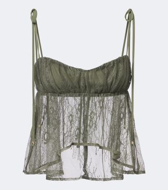 Bananhot Top Kendall in pizzo
