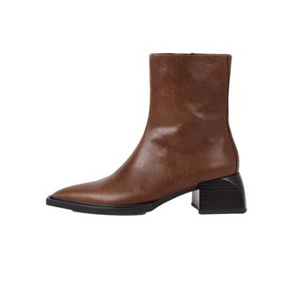 Vagabond Vivan Leather Bootie Mud 5453-001-19 Womens