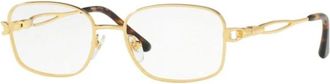 Sferoflex Metalen Frame Bril - Dames - Brillen - Geel - 49 MM - Accessoires