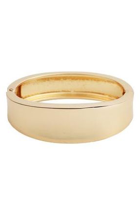 Panacea Hinged Bangle Bracelet in Gold at Nordstrom Rack