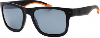 HUGO BOSS BOSS 1496/S 0LOX 25 Matte Blue/Orange/Grey Polarized