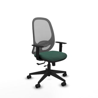 Piqueras y Crespo Silla De Oficina Piqueras Y Crespo Silla Cilanco Negro Respaldo Fijo