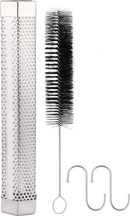OEM Juego De Herramientas Para Barbacoa: Tubo Ahumador De Acero Inoxidable 304, Generador De Humo Port&aacute;til, Accesorio Para Tubo Ahumador De Pellets