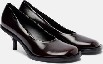 Dries Van Noten 60 leather pumps
