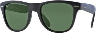 Ray-Ban Folding Wayfarer - Heren - Zonnebrillen - Zwart - 50 MM - Nylon - Accessoires