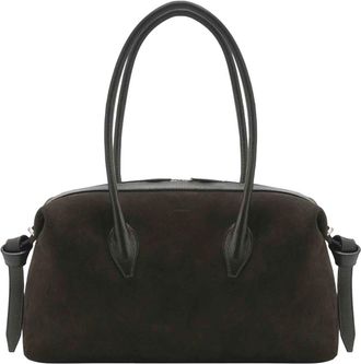 Yuzefi Brioche Duffle - Dames - Handtassen - Bruin - ONE Size - Leer - Tassen