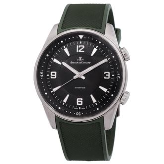 Jaeger-LeCoultre Pre-owned Jaeger LeCoultre Polaris Automatic Black Dial Mens Watch Q9008471