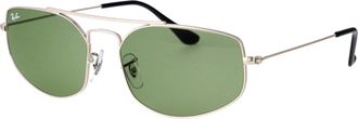 Ray-Ban Unisex Sunglasses Explorer 5 Silver Metal
