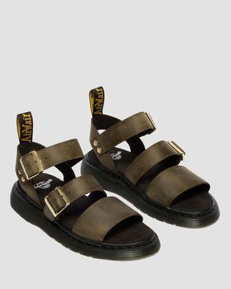 Dr. Martens Gryphon sandalen in leer Wyoming